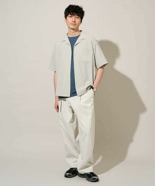 a.v.v / アー・ヴェ・ヴェ シャツ・ブラウス | 【イージーケア/洗濯機で洗える/接触冷感/吸水速乾/UVカット/ストレッチ】リライト オープンカラーシャツ | 詳細22