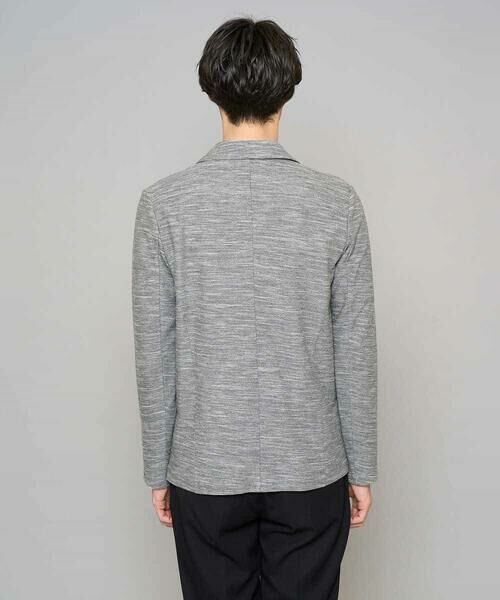 a.v.v / アー・ヴェ・ヴェ セットアップ | 【イージーケア/洗濯機で洗える/ストレッチ】スラブメランジカノコスマートジャケット | 詳細12