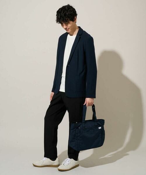 a.v.v / アー・ヴェ・ヴェ セットアップ | 【イージーケア/洗濯機で洗える/ストレッチ】スラブメランジカノコスマートジャケット | 詳細20