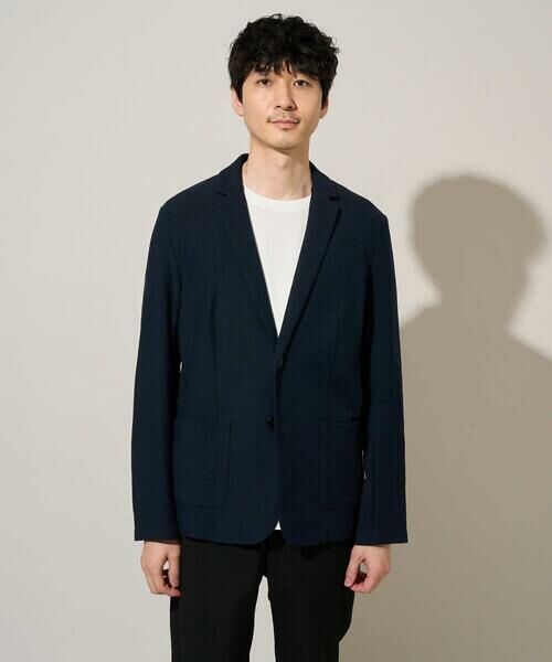 a.v.v / アー・ヴェ・ヴェ セットアップ | 【イージーケア/洗濯機で洗える/ストレッチ】スラブメランジカノコスマートジャケット | 詳細22