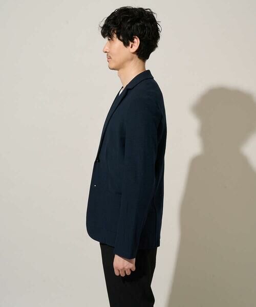 a.v.v / アー・ヴェ・ヴェ セットアップ | 【イージーケア/洗濯機で洗える/ストレッチ】スラブメランジカノコスマートジャケット | 詳細23
