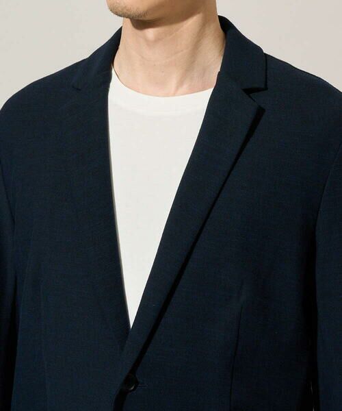 a.v.v / アー・ヴェ・ヴェ セットアップ | 【イージーケア/洗濯機で洗える/ストレッチ】スラブメランジカノコスマートジャケット | 詳細25