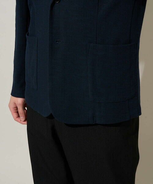 a.v.v / アー・ヴェ・ヴェ セットアップ | 【イージーケア/洗濯機で洗える/ストレッチ】スラブメランジカノコスマートジャケット | 詳細28