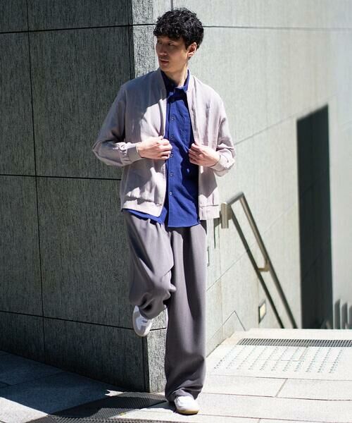 a.v.v / アー・ヴェ・ヴェ セットアップ | 【洗濯機で洗える】シアーリブブルゾン | 詳細1