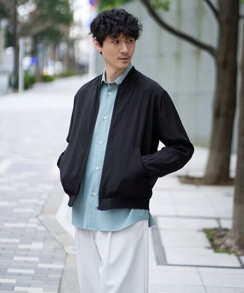 a.v.v / アー・ヴェ・ヴェ セットアップ | 【洗濯機で洗える】シアーリブブルゾン | 詳細11