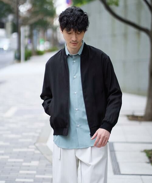 a.v.v / アー・ヴェ・ヴェ セットアップ | 【洗濯機で洗える】シアーリブブルゾン | 詳細12