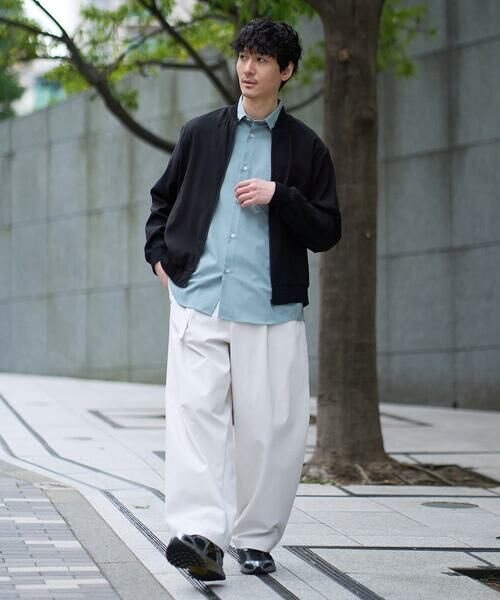 a.v.v / アー・ヴェ・ヴェ セットアップ | 【洗濯機で洗える】シアーリブブルゾン | 詳細13