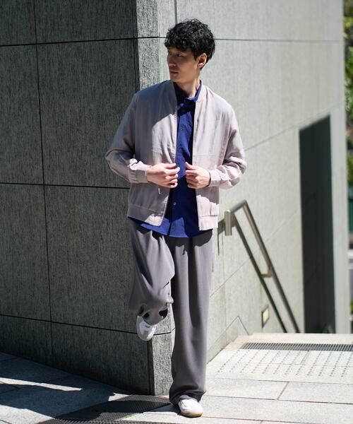 a.v.v / アー・ヴェ・ヴェ セットアップ | 【洗濯機で洗える】シアーリブブルゾン | 詳細2