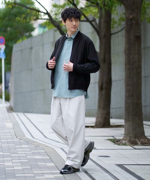 a.v.v / アー・ヴェ・ヴェ セットアップ | 【洗濯機で洗える】シアーリブブルゾン | 詳細25