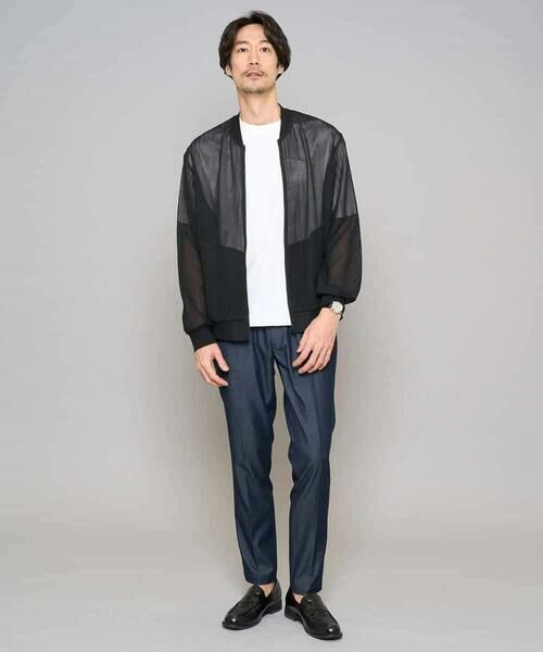 a.v.v / アー・ヴェ・ヴェ セットアップ | 【洗濯機で洗える】ヘリンボーンシアーリブブルゾン | 詳細1