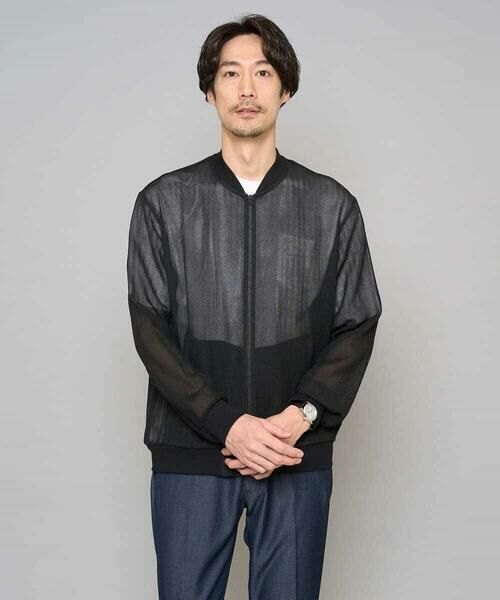 a.v.v / アー・ヴェ・ヴェ セットアップ | 【洗濯機で洗える】ヘリンボーンシアーリブブルゾン | 詳細19