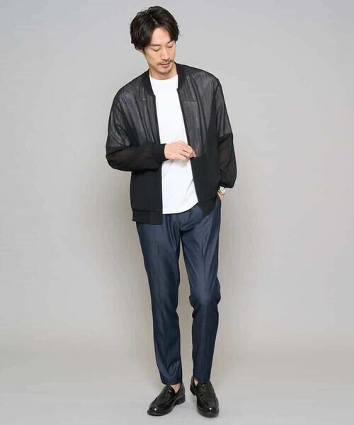 a.v.v / アー・ヴェ・ヴェ セットアップ | 【洗濯機で洗える】ヘリンボーンシアーリブブルゾン | 詳細2