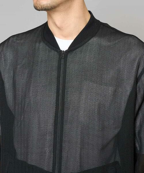 a.v.v / アー・ヴェ・ヴェ セットアップ | 【洗濯機で洗える】ヘリンボーンシアーリブブルゾン | 詳細22