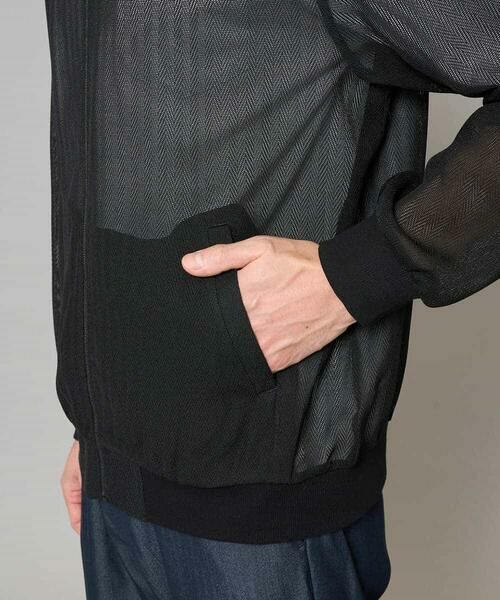 a.v.v / アー・ヴェ・ヴェ セットアップ | 【洗濯機で洗える】ヘリンボーンシアーリブブルゾン | 詳細24