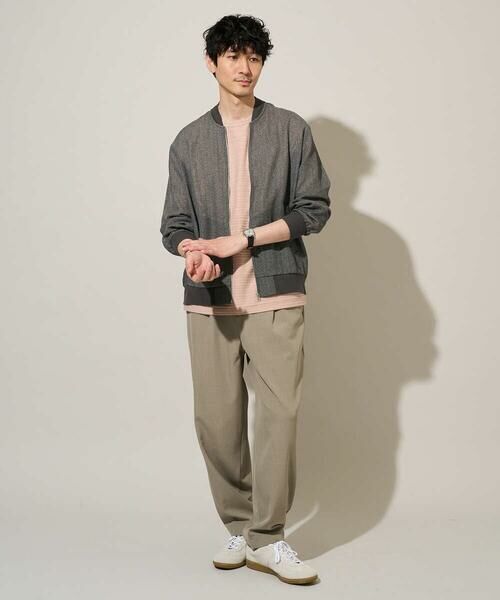a.v.v / アー・ヴェ・ヴェ セットアップ | 【洗濯機で洗える】ヘリンボーンシアーリブブルゾン | 詳細29