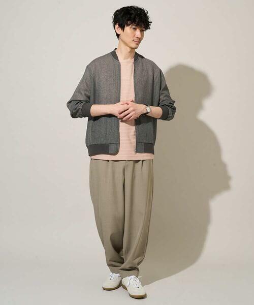 a.v.v / アー・ヴェ・ヴェ セットアップ | 【洗濯機で洗える】ヘリンボーンシアーリブブルゾン | 詳細30
