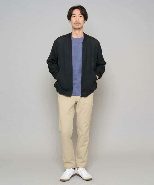 a.v.v / アー・ヴェ・ヴェ セットアップ | 【洗濯機で洗える】ヘリンボーンシアーリブブルゾン | 詳細4
