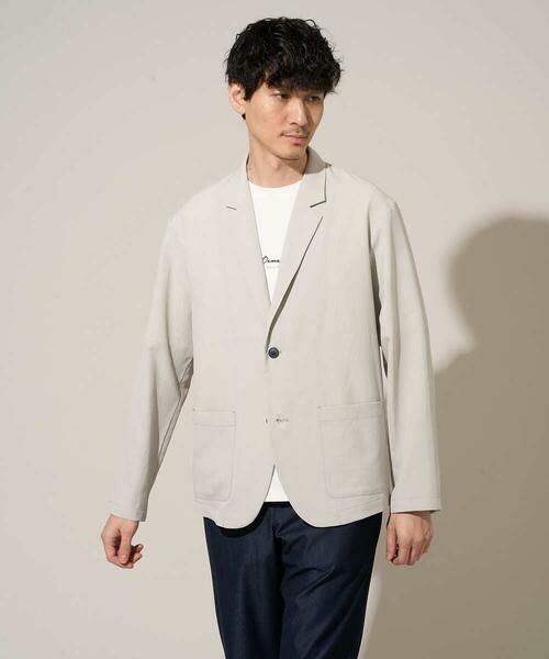 a.v.v / アー・ヴェ・ヴェ セットアップ | 【イージーケア/洗濯機で洗える/接触冷感/吸水速乾/UVカット/ストレッチ】リライトテーラードジャケット | 詳細10