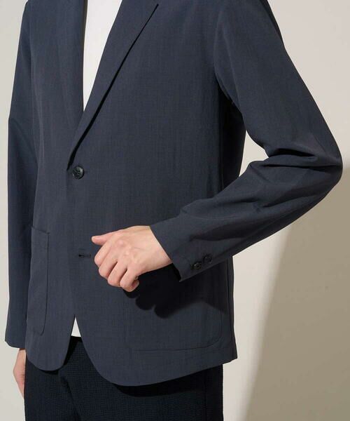 a.v.v / アー・ヴェ・ヴェ セットアップ | 【イージーケア/洗濯機で洗える/接触冷感/吸水速乾/UVカット/ストレッチ】リライトテーラードジャケット | 詳細17