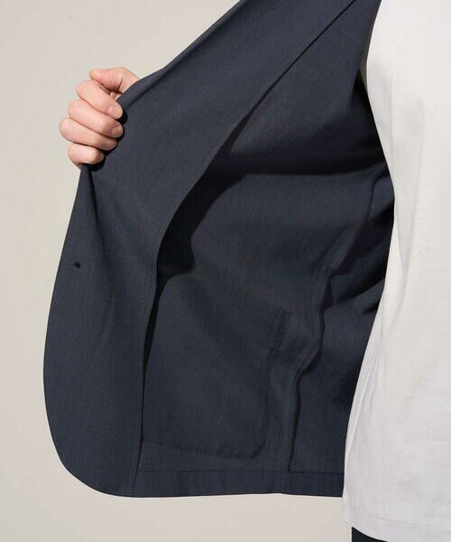 a.v.v / アー・ヴェ・ヴェ セットアップ | 【イージーケア/洗濯機で洗える/接触冷感/吸水速乾/UVカット/ストレッチ】リライトテーラードジャケット | 詳細24