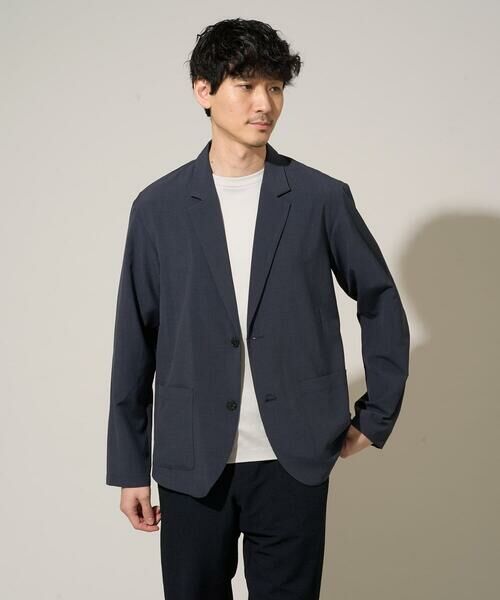 a.v.v / アー・ヴェ・ヴェ セットアップ | 【イージーケア/洗濯機で洗える/接触冷感/吸水速乾/UVカット/ストレッチ】リライトテーラードジャケット | 詳細4