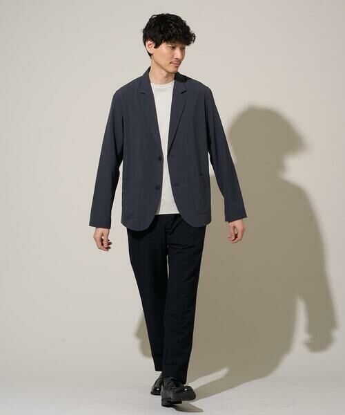 a.v.v / アー・ヴェ・ヴェ セットアップ | 【イージーケア/洗濯機で洗える/接触冷感/吸水速乾/UVカット/ストレッチ】リライトテーラードジャケット | 詳細5