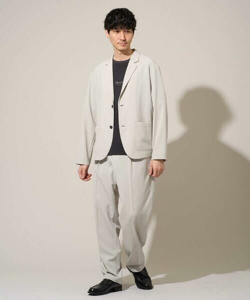 a.v.v / アー・ヴェ・ヴェ セットアップ | 【イージーケア/洗濯機で洗える/接触冷感/吸水速乾/UVカット/ストレッチ】リライトテーラードジャケット | 詳細8
