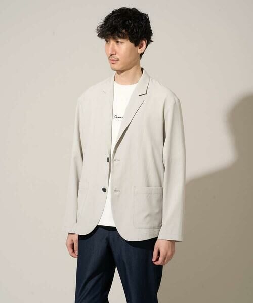 a.v.v / アー・ヴェ・ヴェ セットアップ | 【イージーケア/洗濯機で洗える/接触冷感/吸水速乾/UVカット/ストレッチ】リライトテーラードジャケット | 詳細9