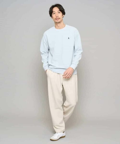 a.v.v / アー・ヴェ・ヴェ カットソー | 【イージーケア/洗濯機で洗える/毛玉になりにくい】アゼダブルフェイス1ポイント刺繍プルオーバー | 詳細19