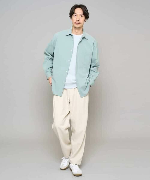 a.v.v / アー・ヴェ・ヴェ カットソー | 【イージーケア/洗濯機で洗える/毛玉になりにくい】アゼダブルフェイス1ポイント刺繍プルオーバー | 詳細20