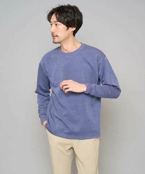 a.v.v / アー・ヴェ・ヴェ カットソー | 【イージーケア/洗濯機で洗える/毛玉になりにくい】タックジャカードクルーネックプルオーバー | 詳細20