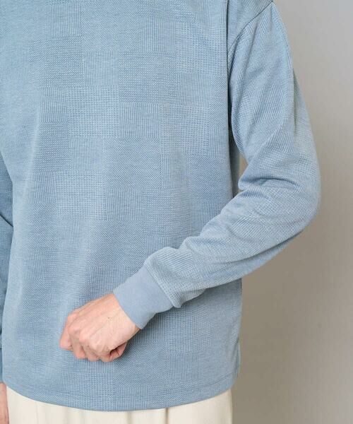 a.v.v / アー・ヴェ・ヴェ カットソー | 【イージーケア/洗濯機で洗える/毛玉になりにくい】タックジャカードクルーネックプルオーバー | 詳細30