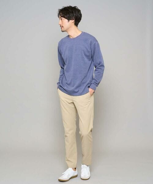a.v.v / アー・ヴェ・ヴェ カットソー | 【イージーケア/洗濯機で洗える/毛玉になりにくい】タックジャカードクルーネックプルオーバー | 詳細4
