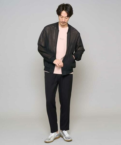 a.v.v / アー・ヴェ・ヴェ カットソー | 【イージーケア/洗濯機で洗える/速乾/毛玉になりにくい/接触冷感】ミニロゴプリントセミワイドシルエットカットソー | 詳細20