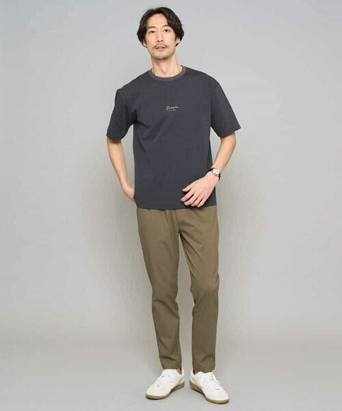 a.v.v / アー・ヴェ・ヴェ カットソー | 【イージーケア/洗濯機で洗える/速乾/毛玉になりにくい/接触冷感】ミニロゴプリントセミワイドシルエットカットソー | 詳細22