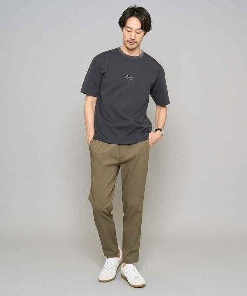 a.v.v / アー・ヴェ・ヴェ カットソー | 【イージーケア/洗濯機で洗える/速乾/毛玉になりにくい/接触冷感】ミニロゴプリントセミワイドシルエットカットソー | 詳細23