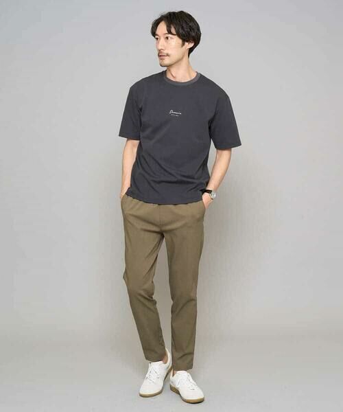 a.v.v / アー・ヴェ・ヴェ カットソー | 【イージーケア/洗濯機で洗える/速乾/毛玉になりにくい/接触冷感】ミニロゴプリントセミワイドシルエットカットソー | 詳細24