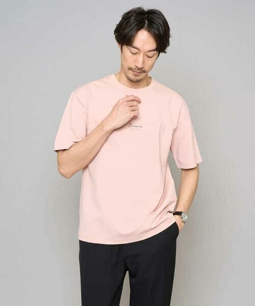 a.v.v / アー・ヴェ・ヴェ カットソー | 【イージーケア/洗濯機で洗える/速乾/毛玉になりにくい/接触冷感】ミニロゴプリントセミワイドシルエットカットソー | 詳細27