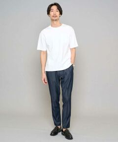 a.v.v / アー・ヴェ・ヴェ カットソー | 【洗濯機で洗える/接触冷感/UVカット/毛玉になりにくい】シルケットスムースワイドシルエットカットソー