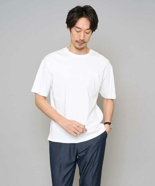 a.v.v / アー・ヴェ・ヴェ カットソー | 【洗濯機で洗える/接触冷感/UVカット/毛玉になりにくい】シルケットスムースワイドシルエットカットソー | 詳細23