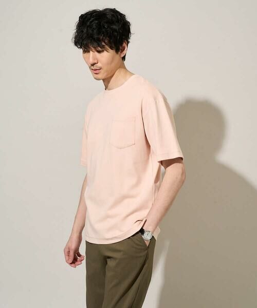 a.v.v / アー・ヴェ・ヴェ カットソー | 【洗濯機で洗える/接触冷感/UVカット/毛玉になりにくい】シルケットスムースワイドシルエットカットソー | 詳細4