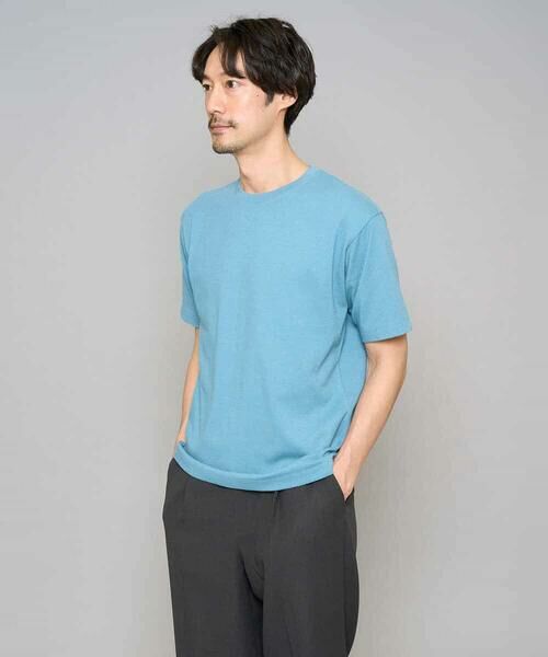 a.v.v / アー・ヴェ・ヴェ カットソー | 【イージーケア/洗濯機で洗える】キカジャカードセミワイドシルエットカットソー | 詳細13