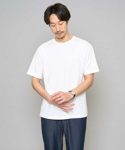 a.v.v / アー・ヴェ・ヴェ カットソー | 【イージーケア/洗濯機で洗える】キカジャカードセミワイドシルエットカットソー | 詳細19