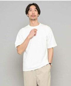 a.v.v / アー・ヴェ・ヴェ カットソー | 【イージーケア/洗濯機で洗える/接触冷感】フォーマルジャカードセミワイドシルエットカットソー