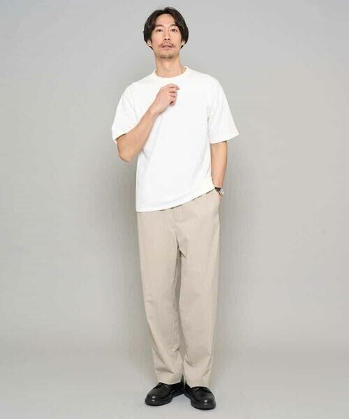 a.v.v / アー・ヴェ・ヴェ カットソー | 【イージーケア/洗濯機で洗える/接触冷感】フォーマルジャカードセミワイドシルエットカットソー | 詳細2