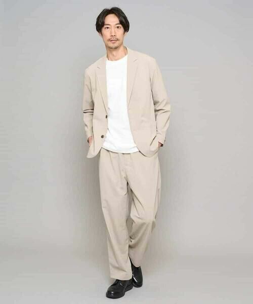 a.v.v / アー・ヴェ・ヴェ カットソー | 【イージーケア/洗濯機で洗える/接触冷感】フォーマルジャカードセミワイドシルエットカットソー | 詳細3