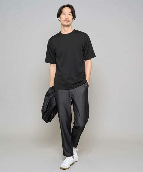 a.v.v / アー・ヴェ・ヴェ カットソー | 【イージーケア/洗濯機で洗える/接触冷感】フォーマルジャカードセミワイドシルエットカットソー | 詳細9