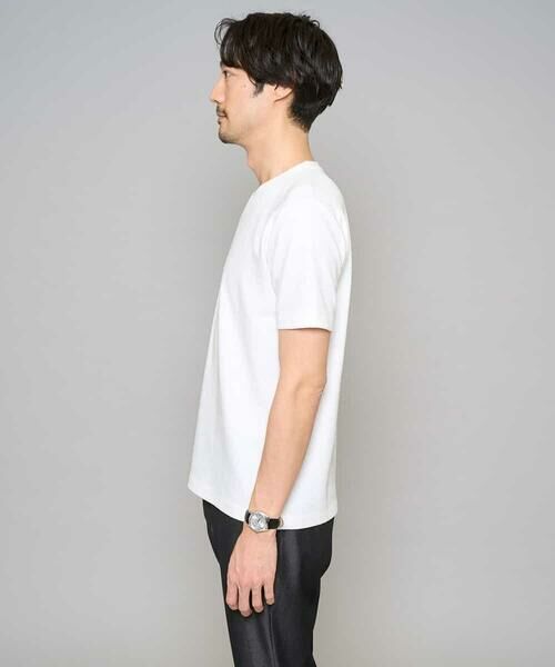 a.v.v / アー・ヴェ・ヴェ カットソー | 【イージーケア/洗濯機で洗える】キカジャカードＶネックスマートＴシャツ | 詳細12