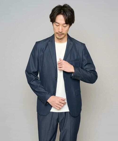 a.v.v / アー・ヴェ・ヴェ カットソー | 【イージーケア/洗濯機で洗える/毛玉になりにくい】ライトキカジャカードクルーネックスマートＴシャツ | 詳細14