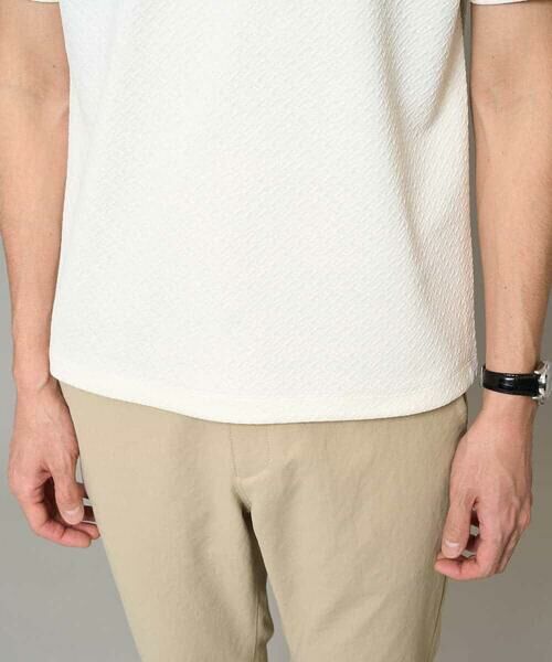 a.v.v / アー・ヴェ・ヴェ カットソー | 【イージーケア/洗濯機で洗える/毛玉になりにくい】ライトキカジャカードクルーネックスマートＴシャツ | 詳細26